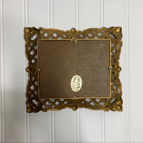 Vintage A Cameo Creation Framed Square Photo - Picture 9 of 12